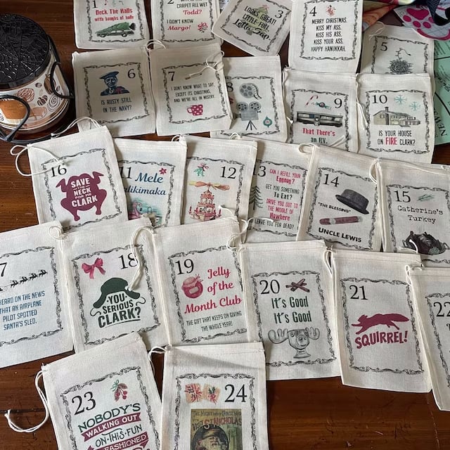 🎅Advent Calendar Bags | Countdown to Christmas