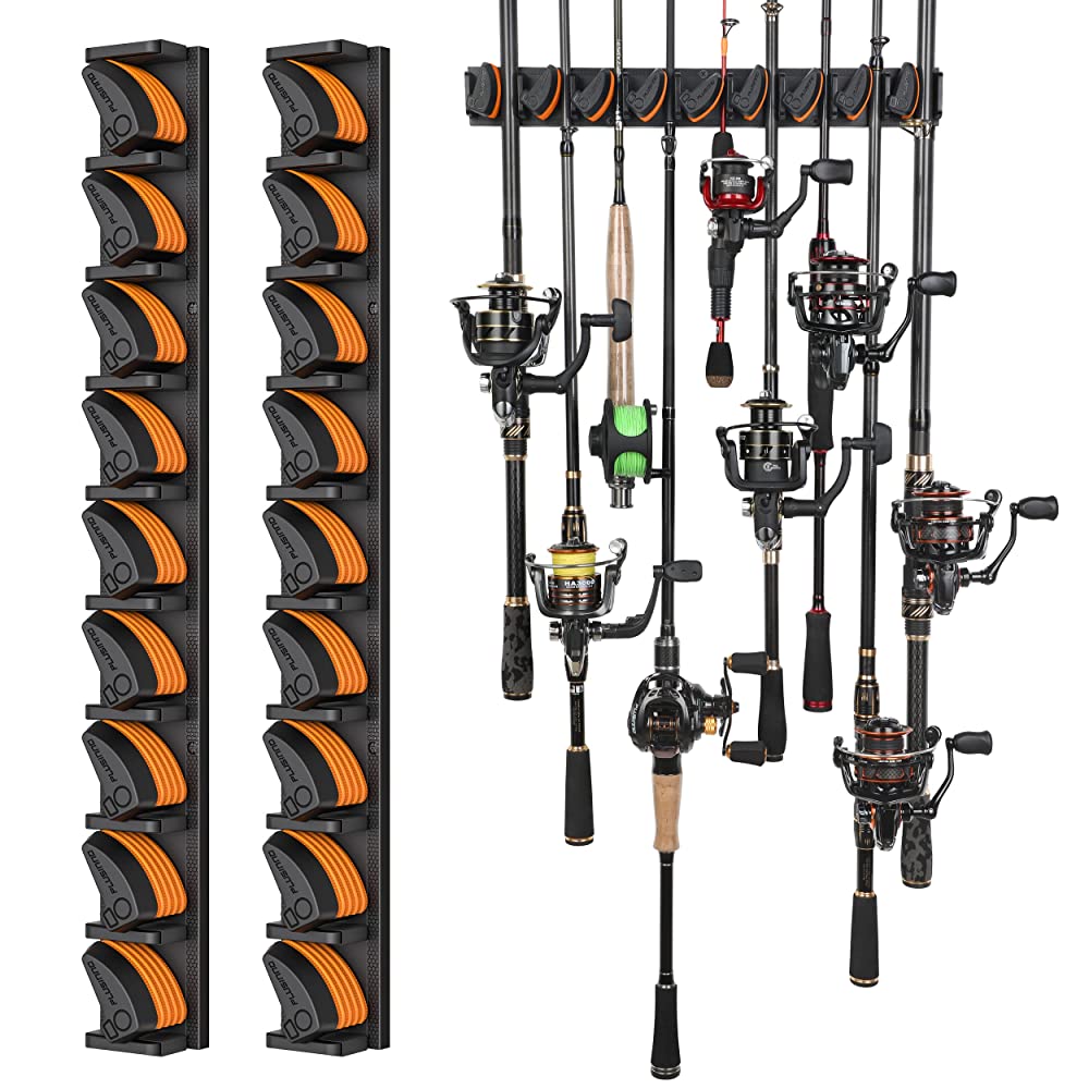 🚚𝐁𝐔𝐘 𝟐 𝐅𝐑𝐄𝐄 𝐒𝐇𝐈𝐏𝐏𝐈𝐍𝐆🚚-Fishing Pole Organizer Holder Wall Rack