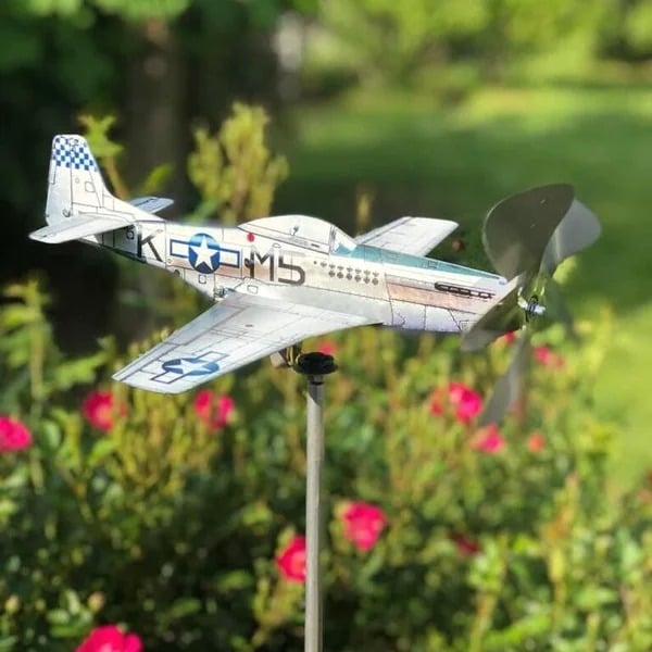 (Last Day Promotion - 50% OFF) Piper J3 Cub Airplane Weathervane, BUY 2 FREE SHIPPING