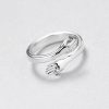 (New Year Promotion-Save 50% off)Adjustable Ring Size Couple Hug Ring - One size Fits All