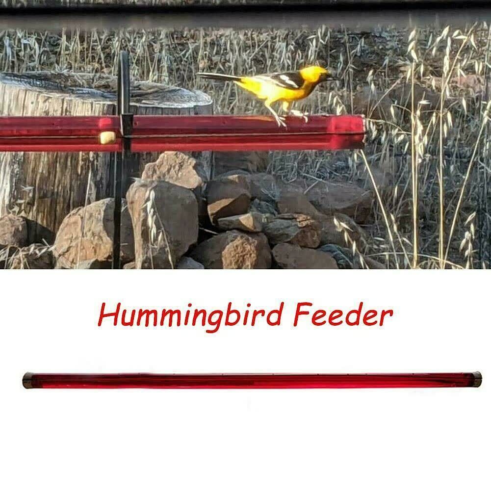 🔥Summer Hot Sale - 60% OFF 💝Hanging Long Red Tube Hummingbird Feeder | Buy 3 Free Shipping