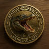 🏆Flash Sale 60% OFF - 🗽🐊Alligator Alcatraz Humor Collectible Coin
