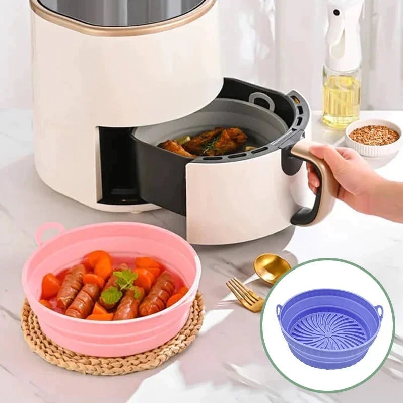 🔥LAST DAY SALE 50% OFF🔥Air Fryer Grill Pan Made Of Silicone