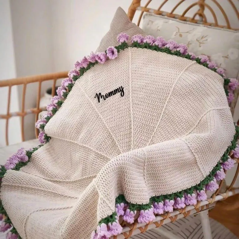 💥LAST DAY SALE 50% OFF💥Hand-Knitted Rose Blanket DIY Kit⚡️Buy 2 Free Shipping