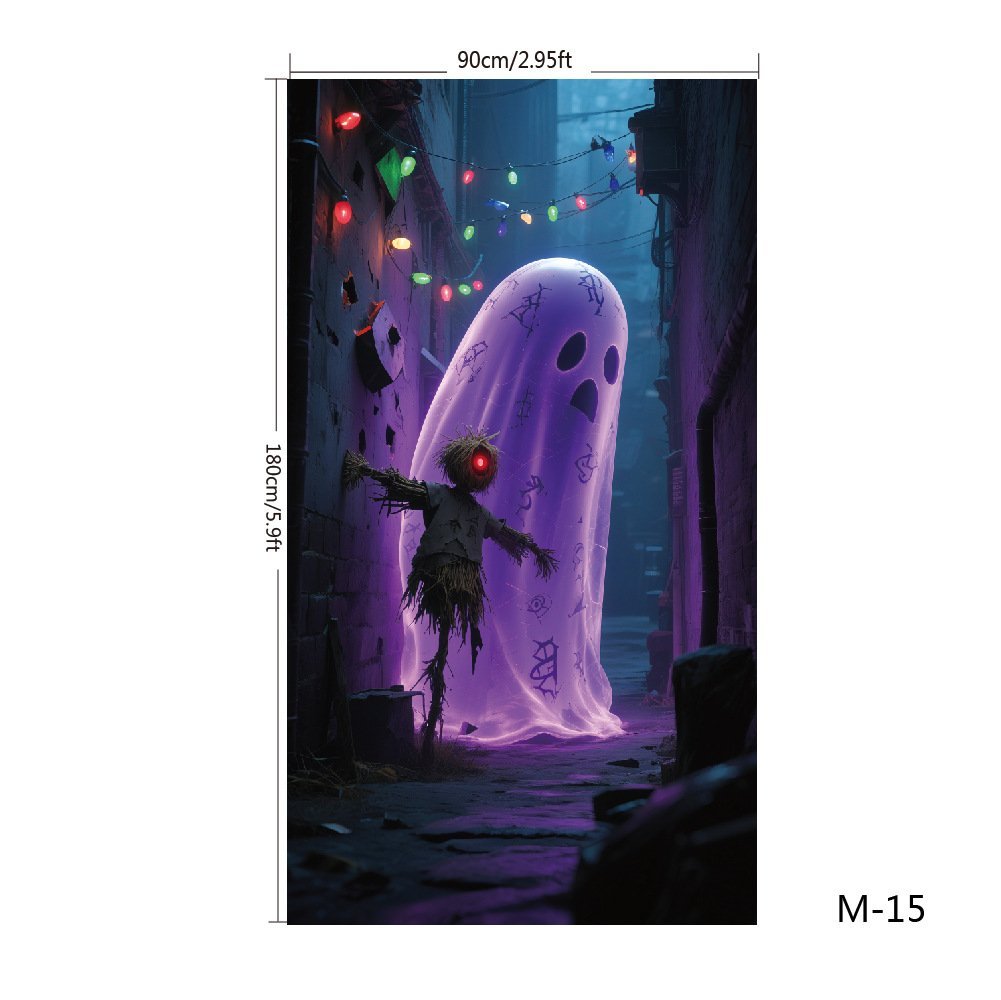 🌟Last day to get 49% off🌟2025 Christmas and Halloween front door decoration