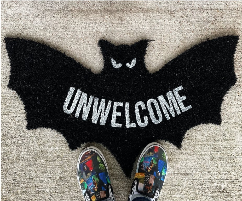 🎁TikTok Last Day Sale - 70% OFF🎉🕸️ Not Welcome™ Door Mat🦇