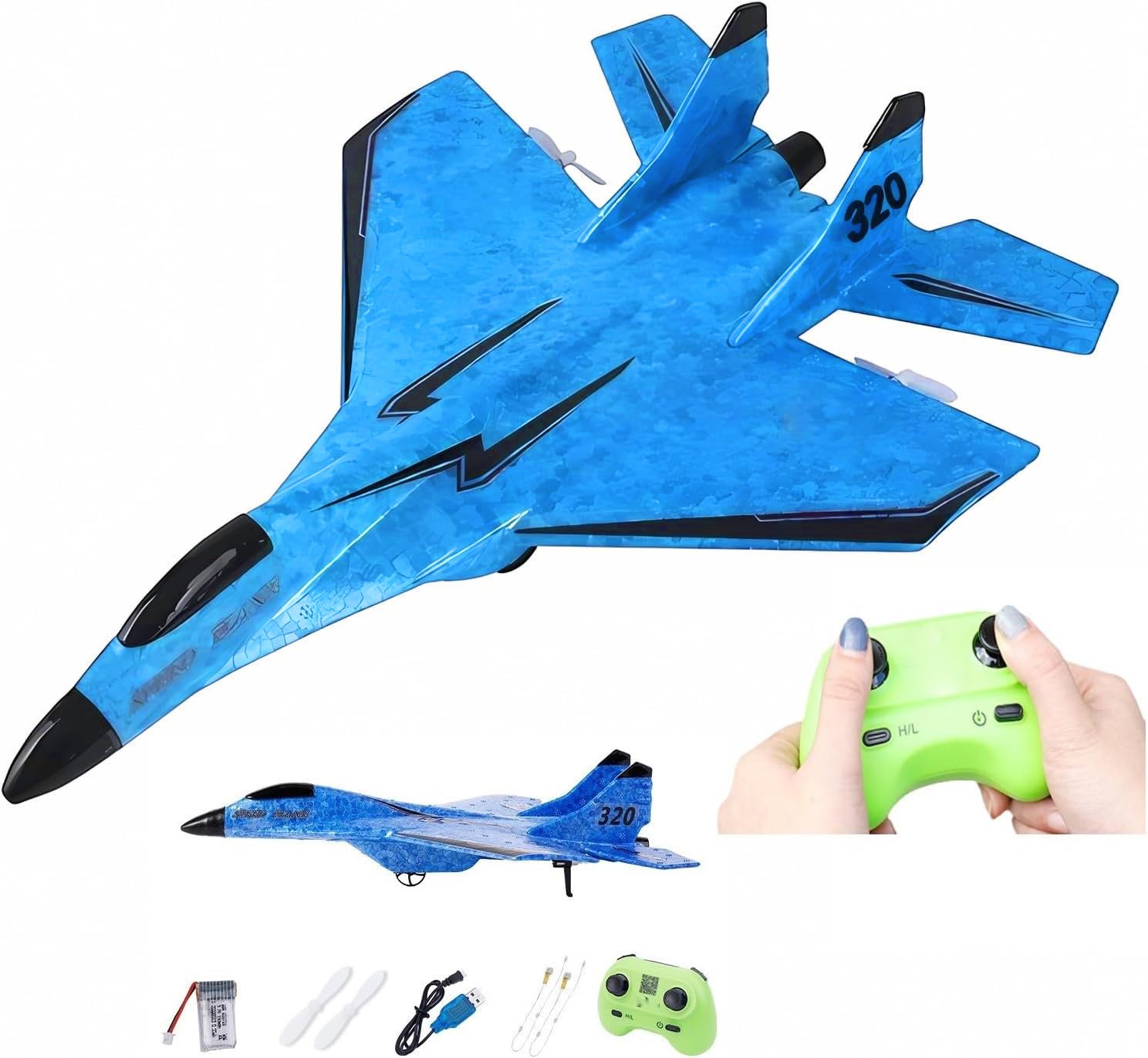 (🌲Early Christmas Sale- 50% OFF) New Remote Control Wireless Airplane Toy - Buy 2 Free Shipping