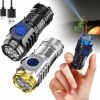 LAST DAY 50% OFF🔥Three-Eyed Monster Mini Flash Super Power Flashlight