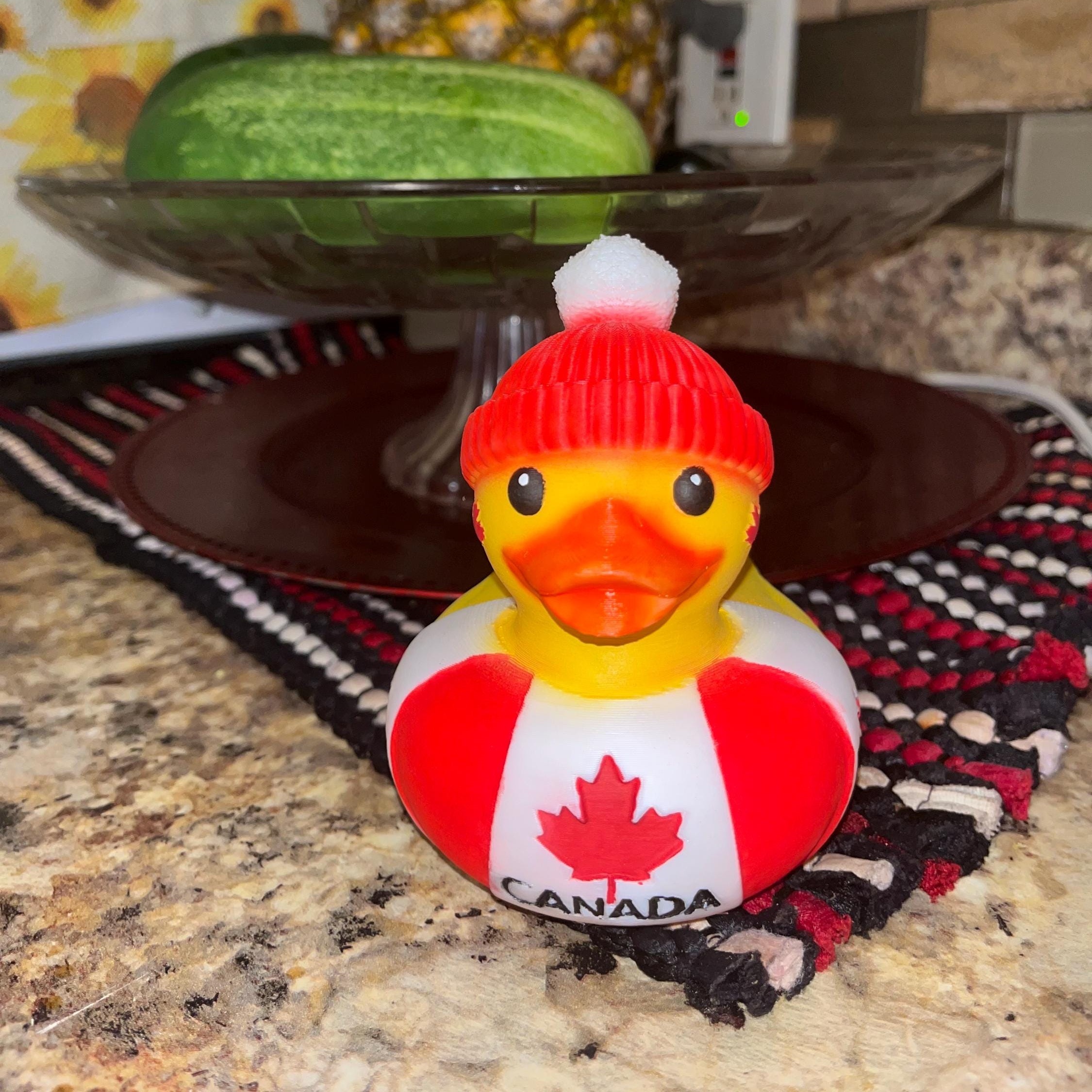 Funny Duck Ornament