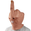 Latex Middle Finger Headgear