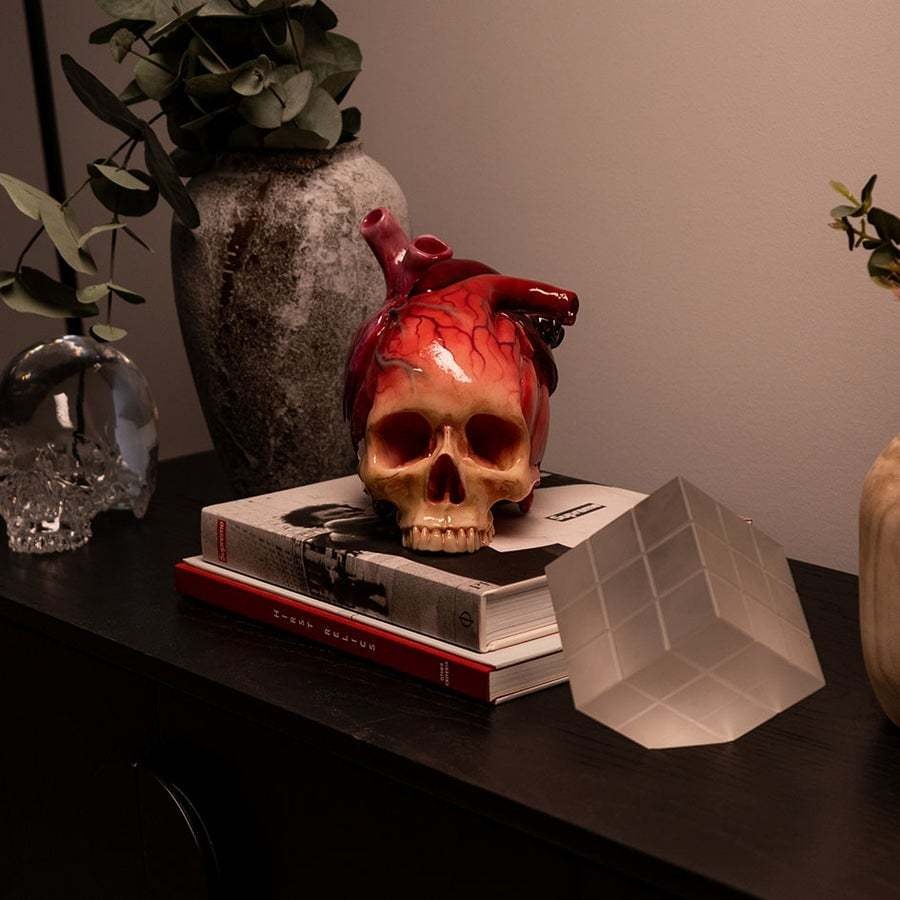 💀The Tell-Tale Heart Skull ❤️BUY 2 FREE SHIPPING