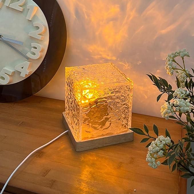 🔥Last Day Promotion - 50% OFF🎁🌈Rotating Water Ripple Night Light Aura Lamp💛