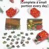 Christmas Advent Calendar Jigsaw Puzzle 1000pcs, 🔥Buy 2 Free Shipping