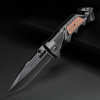Black Cord Folding Knife
