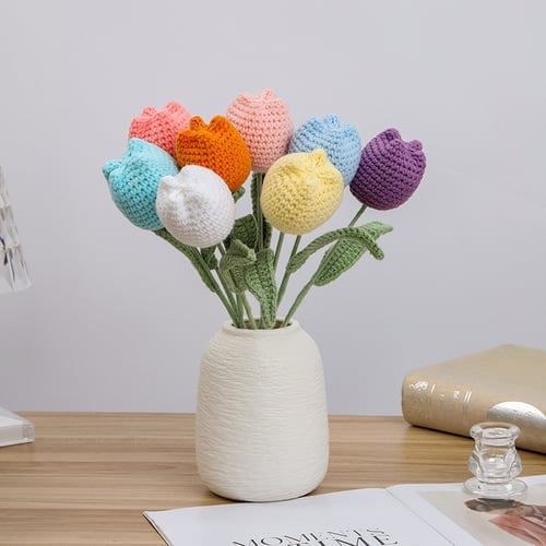 TikTok Last Day Promotion -60% OFF🎉Crochet tulip bouquet