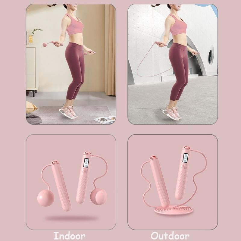 🔥Last Day Promotion 48% OFF-🎁-Skipping Rope with Counter ( Gravity Ball without Rope) , For Lose Weight, Burn Calories