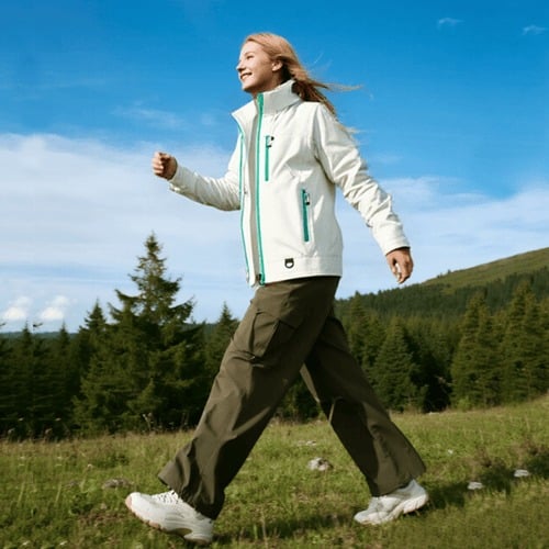 🥾LETZTER TAG 49 % RABATT👔 Wasserdichte Jacke: Wasserdichte Jacke mit 3D-Schnitt – geeignet zum Wandern, Pendeln und für Freizeitausflüge!
