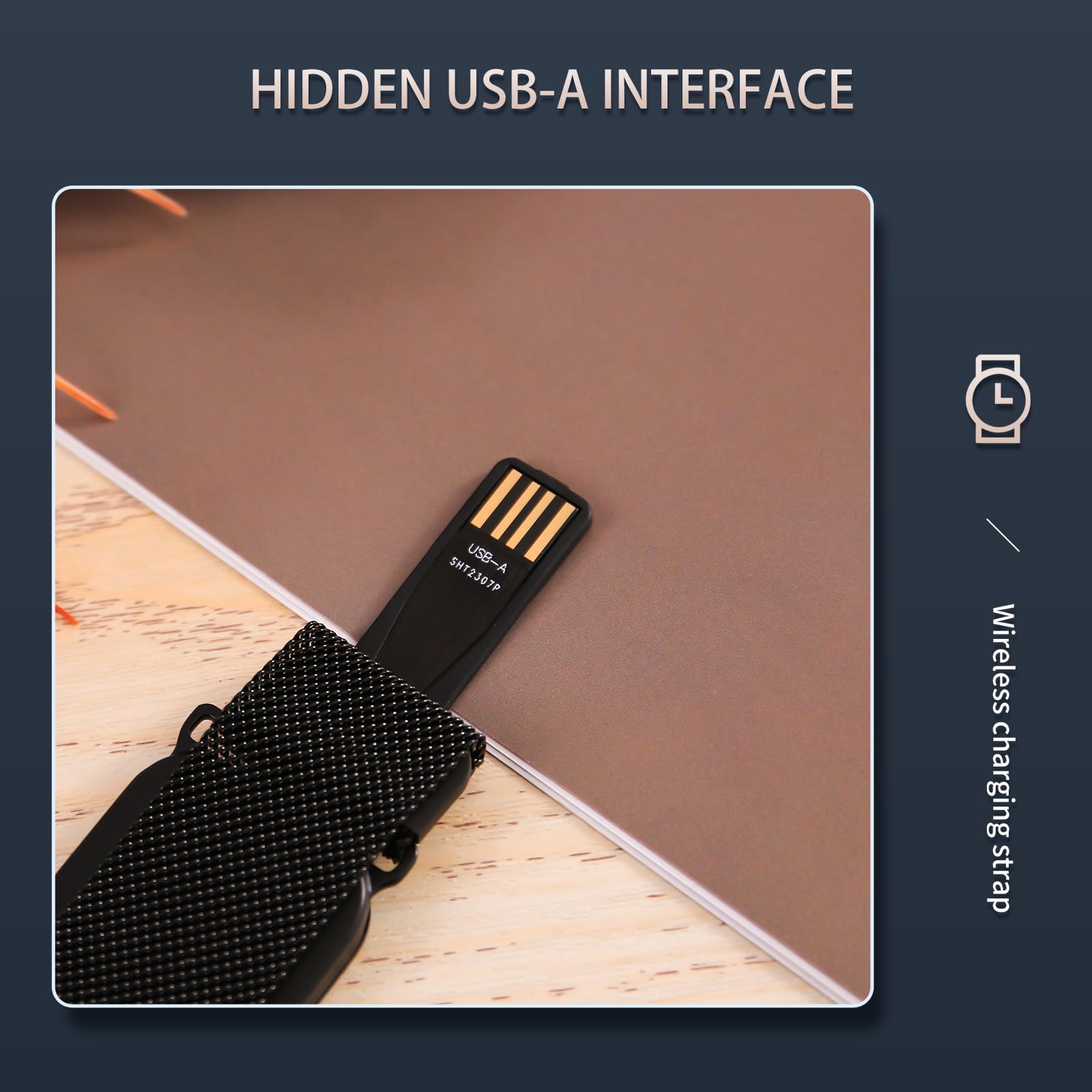 🔥LAST DAY SALE 50% OFF💕Suitable For Apple Wireless Charging Integrated Replacement Nylon Watch Strap