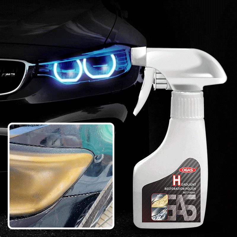⏰LAST DAY SALE 50% OFF🚘Automotive Headlamp Restoration Fluid Kit