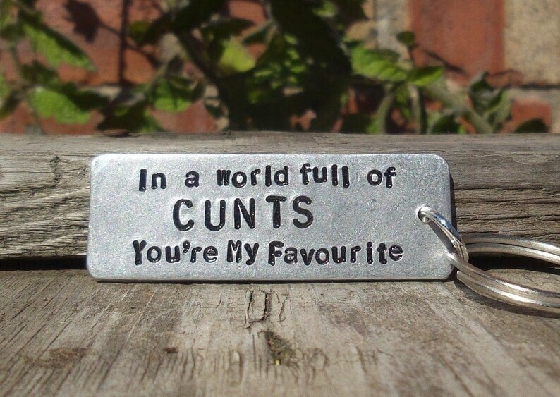 🔥🔥HOT SALE NOW- In A World Full of CUNTS You're My FAVOURITE Funny Gifts (BUY 3 SAVE 10%)