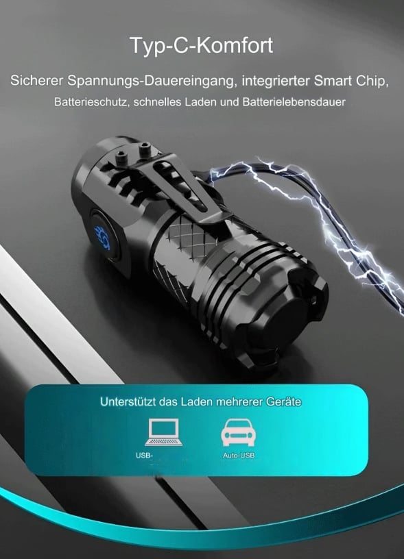 🔥Dexcitement™ 🔥Mini-Taschenlampe mit dreiäugigem Monster