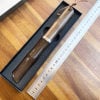 Bamboo forged Damascus steel knife