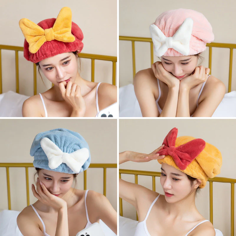 (🌲EARLY CHRISTMAS SALE - 50% OFF) 🎁Rapid Hair Drying Cap, Buy 3 Get Extra 20% OFF NOW!