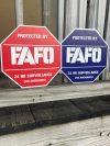 🔥Last Day 49% OFF🛑 FAFO Security Sign